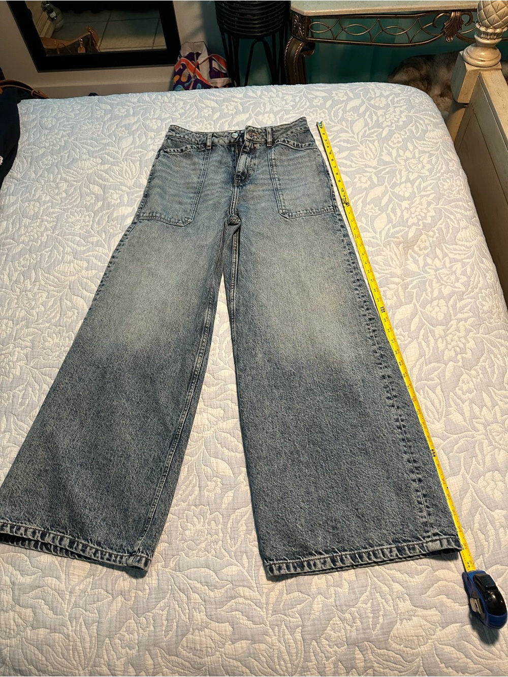 ba&sh BASH Wide leg jeans (reg $225)